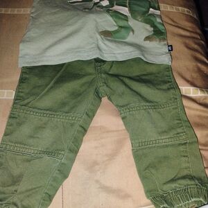 Kids Green Matching Set
